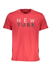 GIAN MARCO VENTURI Herren KURZARM-T-SHIRT Rot