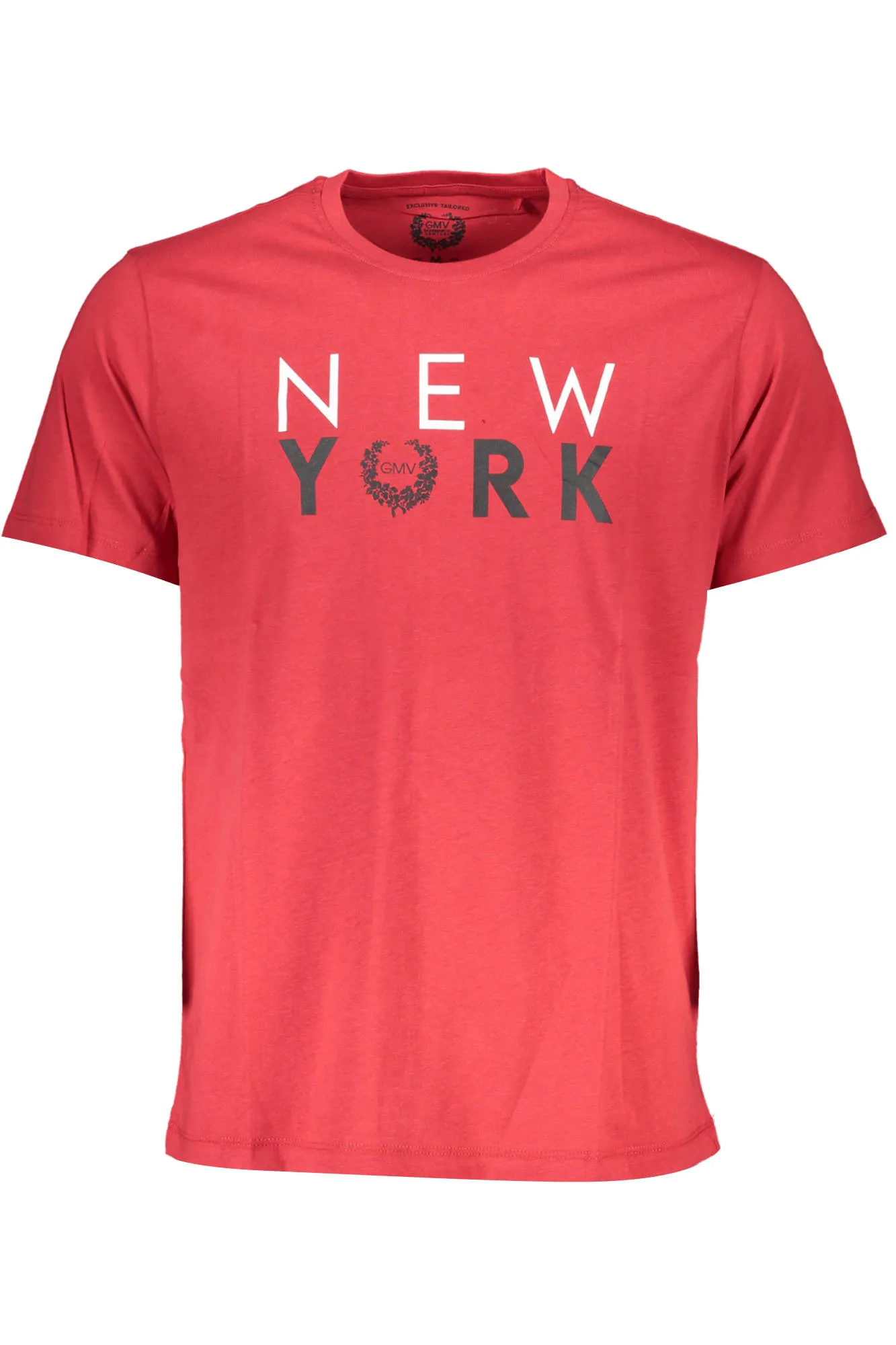Herren KURZARM-T-SHIRT Rot AU00785ILARIO_B5D398E_ROSSORED