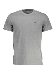 Napapijri Herren KURZARM-T-SHIRT Grau | online kaufen