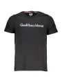 GIAN MARCO VENTURI Herren KURZARM-T-SHIRT Schwarz