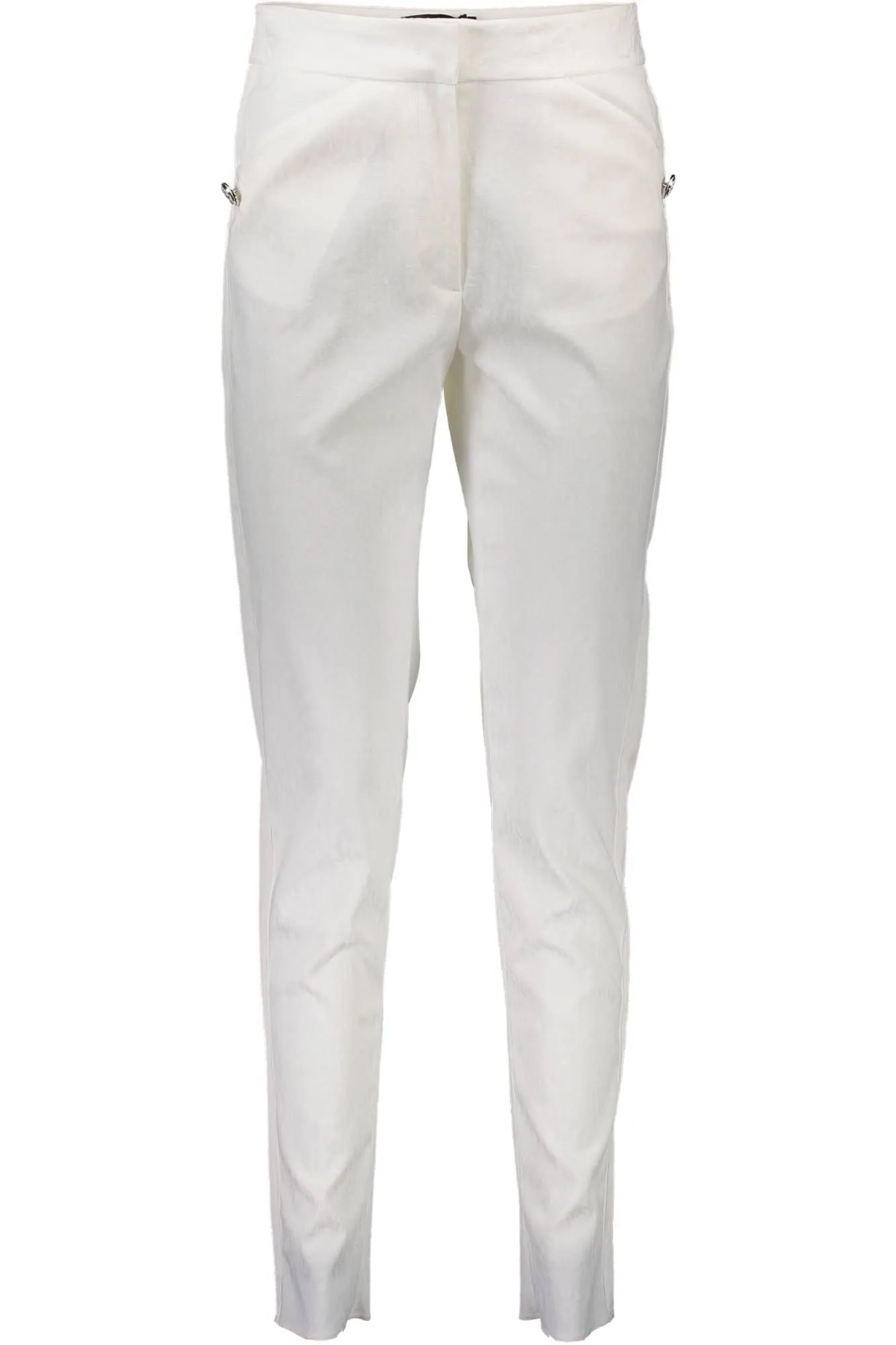 Damen 2-Taschen-Hose Weiß S04KA0182_0CA8E6B_BIANCO101