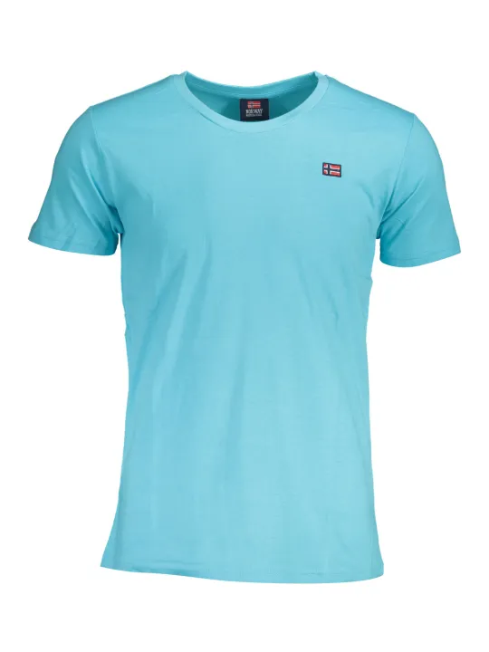 NORWAY 1963 Herren KURZARM-T-SHIRT Hellblau | online kaufen