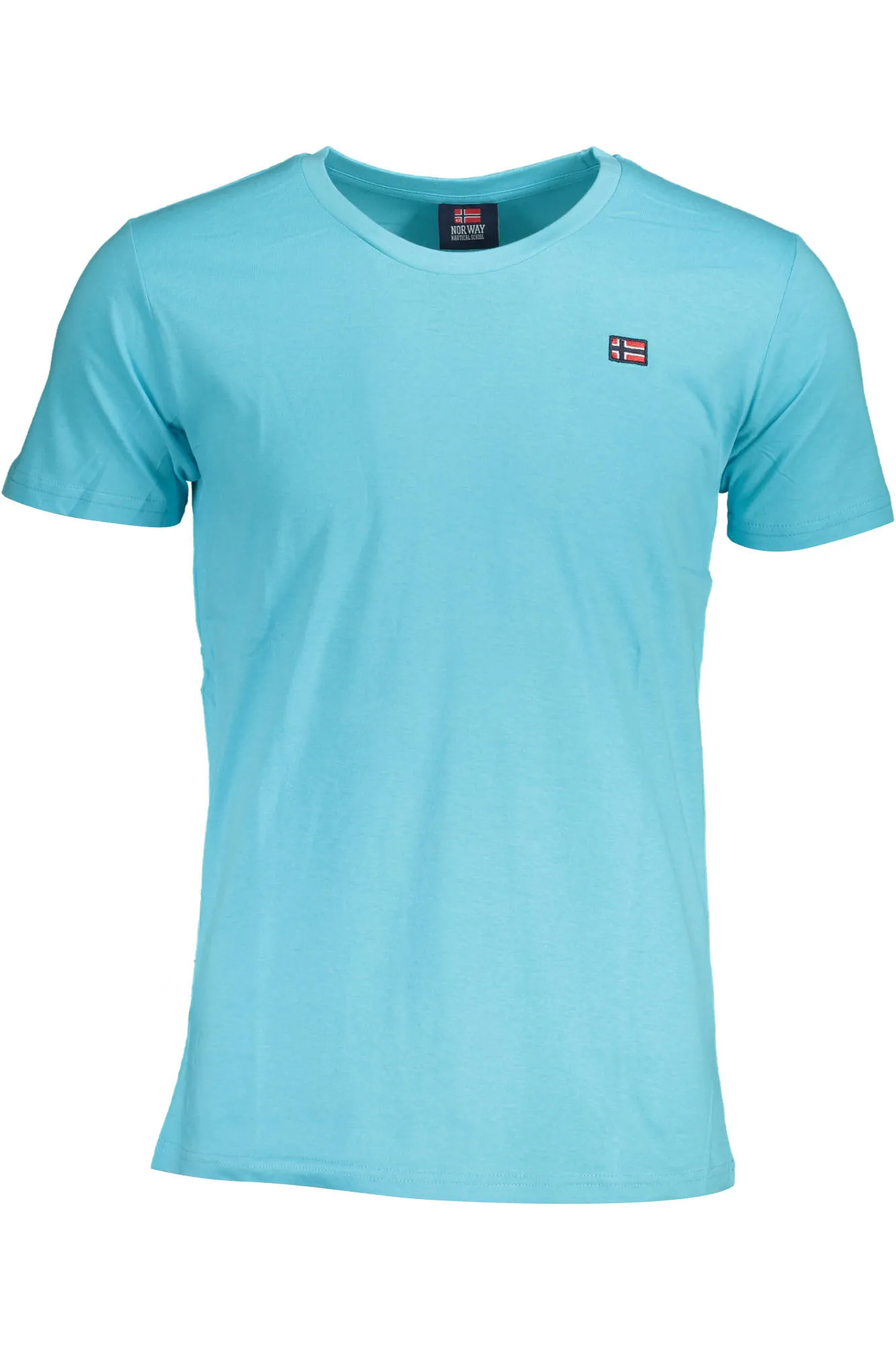 Herren KURZARM-T-SHIRT Hellblau 836010_308091D_AZZURROACQ