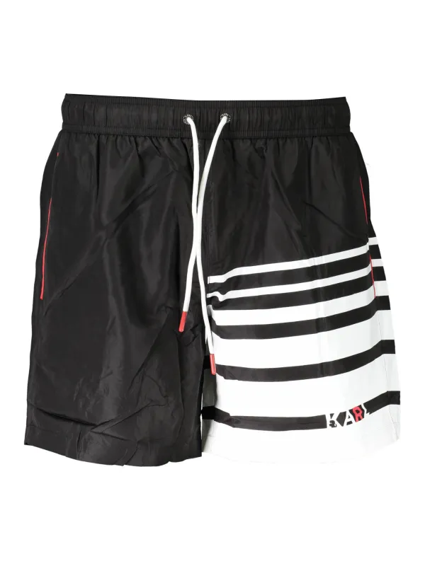 Karl Lagerfeld Beachwear Herren TASCHE Schwarz