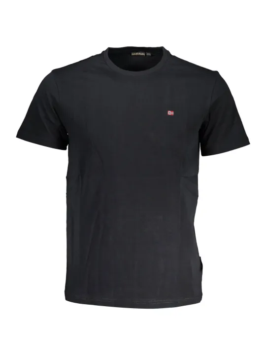 Napapijri Herren KURZARM-T-SHIRT Schwarz | online kaufen