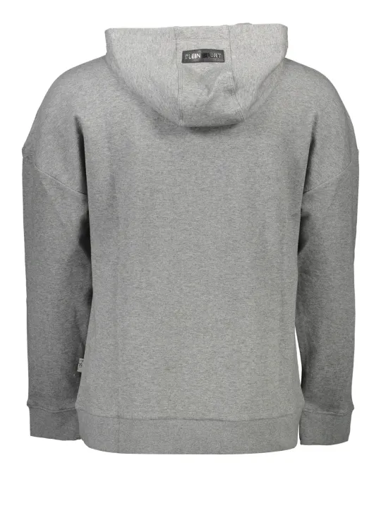 Plein Sport Herren LANGARM-KAPUZENPULLOVER Grau