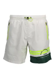 Karl Lagerfeld Beachwear Herren REISSVERSCHLUSSTASCHEN Weiß