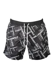 Karl Lagerfeld Beachwear Herren TASCHE Schwarz