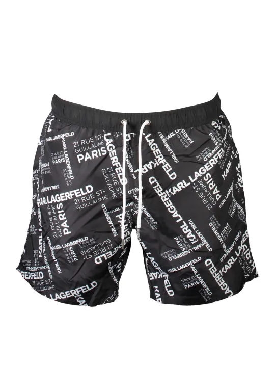Karl Lagerfeld Beachwear Herren TASCHE Schwarz