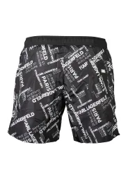 Karl Lagerfeld Beachwear Herren TASCHE Schwarz