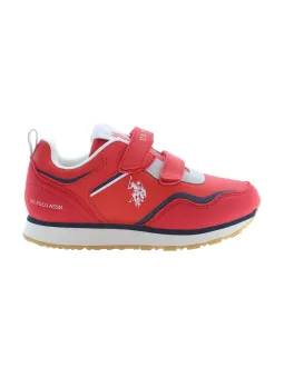Jungen Sneaker Rot mieten – U.S. POLO bei Flex-Fashion