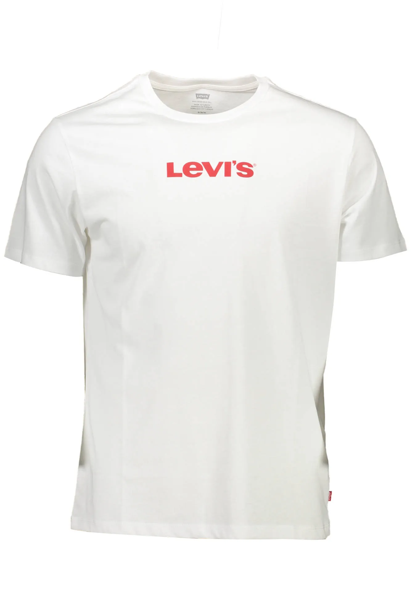 Herren KURZARM-T-SHIRT Weiß A2083_09E8681_BIANCO0003