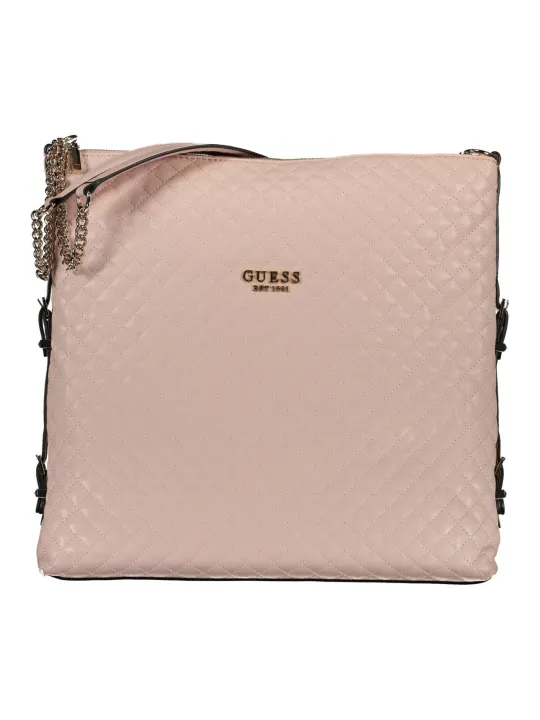 GUESS JEANS Damen Schultertasche Rosa | online kaufen