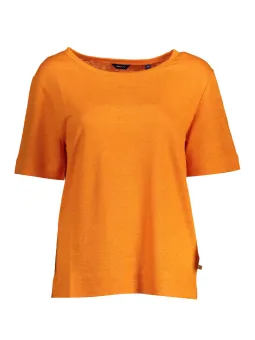 GANT Damen Kurzarm-T-Shirt Orange mieten - Flex-Fashion Verleih