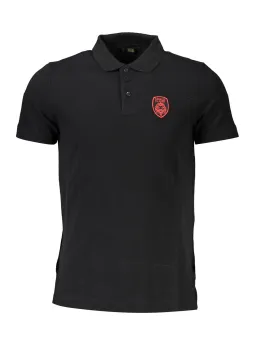 Cavalli Class Herren Poloshirt mieten - Schwarz, Größe S-2XL