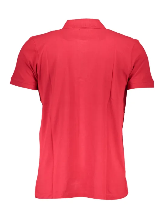 GIAN MARCO VENTURI Herren KURZARM-POLO Rot | online kaufen
