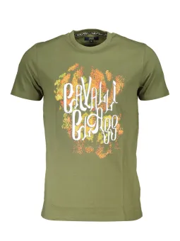 Cavalli Class Herren T-Shirt Grün mieten | Flex-Fashion Verleih