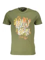 Cavalli Class Herren KURZARM-T-SHIRT Grün | online kaufen