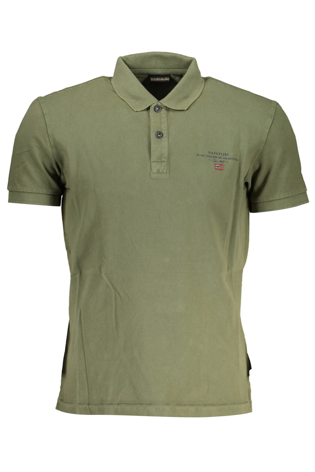 Herren KURZARM-POLO Grün NP0A4GDLELBASSS4_FFE11D9_VERDEGAE