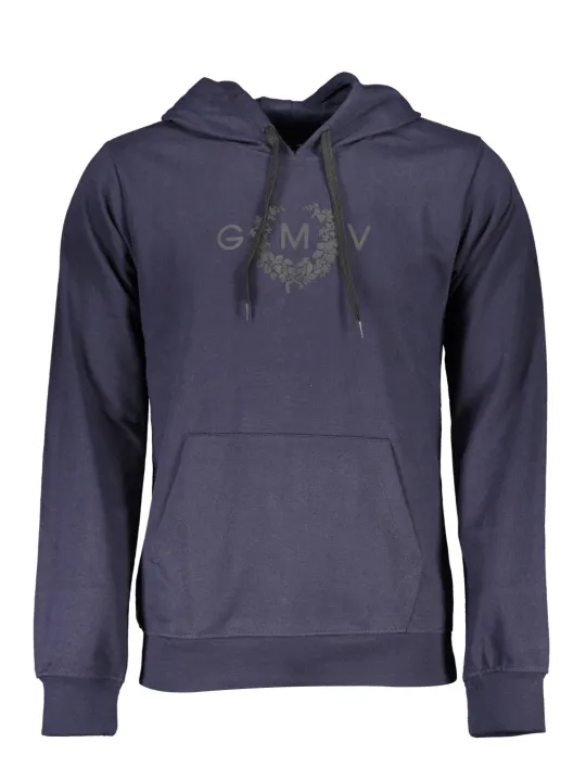 GIAN MARCO VENTURI Herren LANGARM-SWEATSHIRT Blau