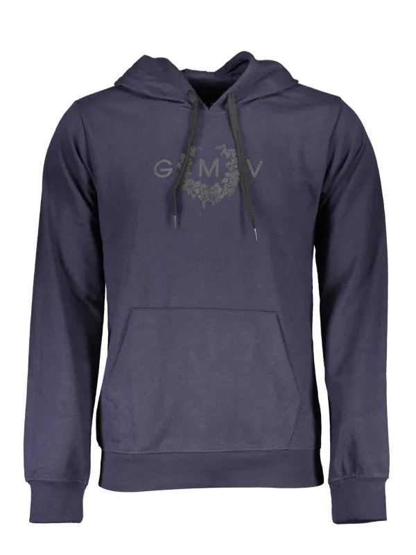 GIAN MARCO VENTURI Herren LANGARM-SWEATSHIRT Blau