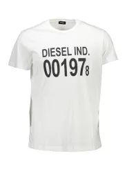 Diesel Herren KURZARM-T-SHIRT Weiß | online kaufen