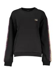 Cavalli Class Damen LANGARM-SWEATSHIRT Schwarz
