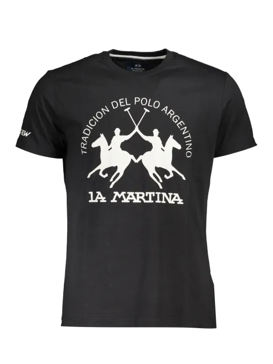 LA MARTINA Herren KURZARM-T-SHIRT Schwarz | online kaufen