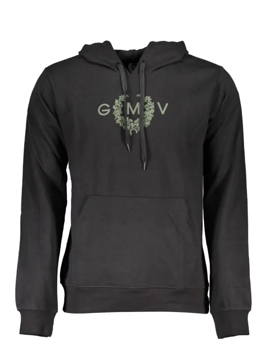 GIAN MARCO VENTURI Herren LANGARM-SWEATSHIRT Schwarz