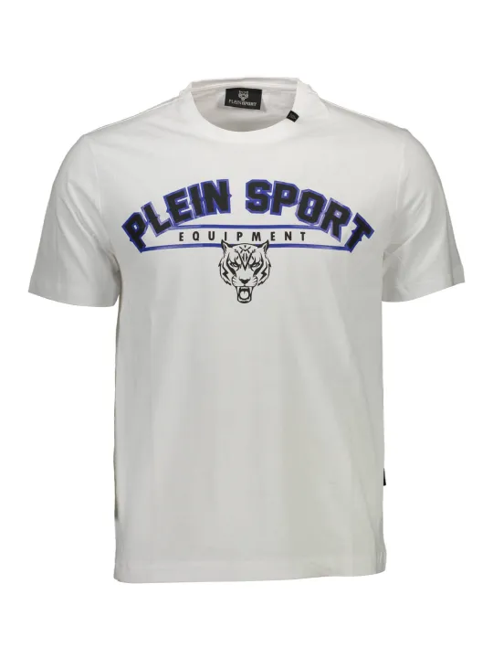 Plein Sport Herren KURZARM-T-SHIRT Weiß | online kaufen