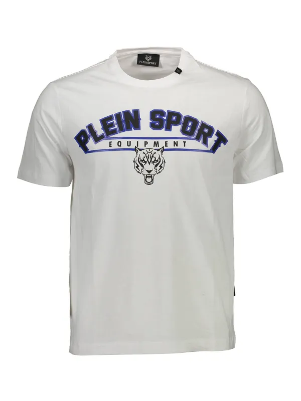Plein Sport Herren KURZARM-T-SHIRT Weiß | online kaufen