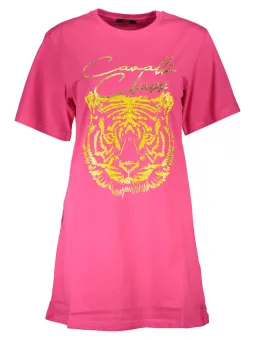 Cavalli Class Damen T-Shirt Rosa mieten – Flex-Fashion Verleih