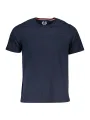 GIAN MARCO VENTURI Herren KURZARM-T-SHIRT Blau