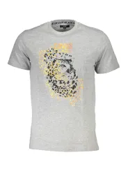 Cavalli Class Herren KURZARM-T-SHIRT Grau | online kaufen
