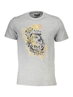 Cavalli Class Herren T-Shirt Grau leihen - Flex-Fashion