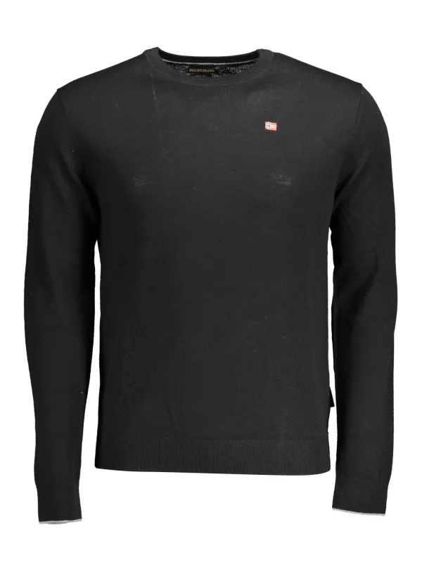 Napapijri Herren LANGARMPULLOVER Schwarz | online kaufen