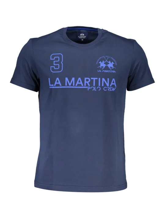 LA MARTINA Herren KURZARM-T-SHIRT Blau | online kaufen