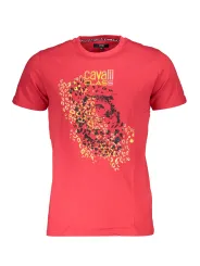 Cavalli Class Herren KURZARM-T-SHIRT Rot | online kaufen