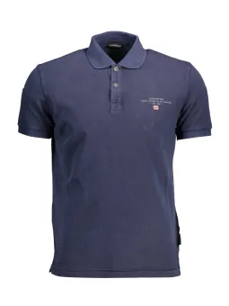 Napapijri Herren Poloshirt Blau mieten – Flex-Fashion Verleih