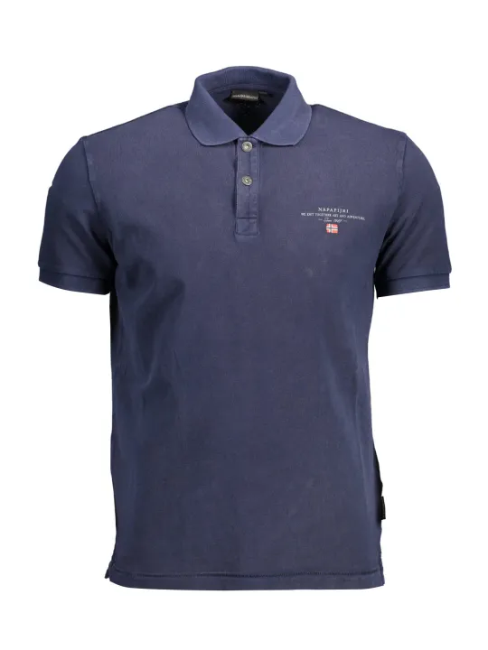 Napapijri Herren KURZARM-POLO Blau | online kaufen