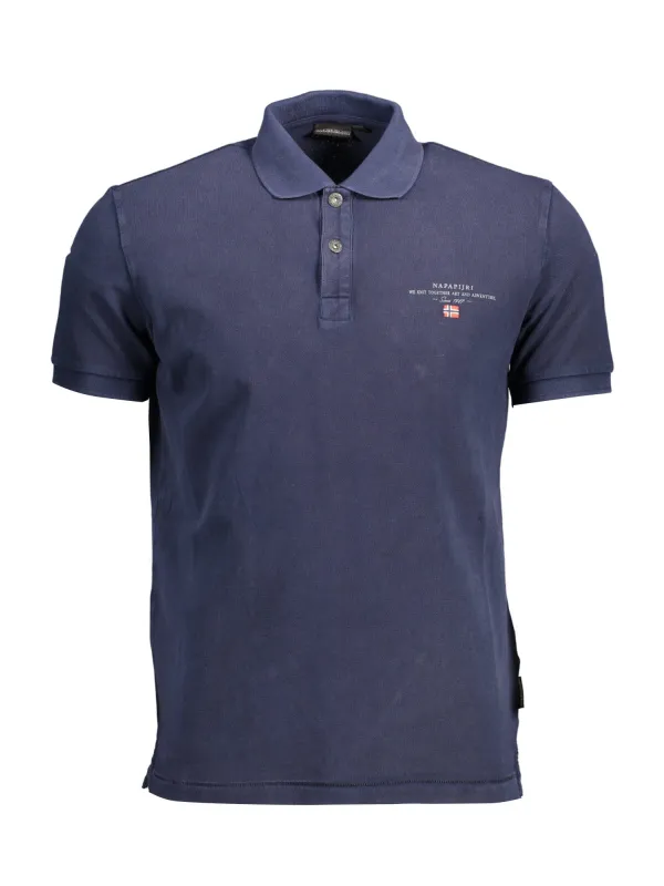Napapijri Herren KURZARM-POLO Blau | online kaufen