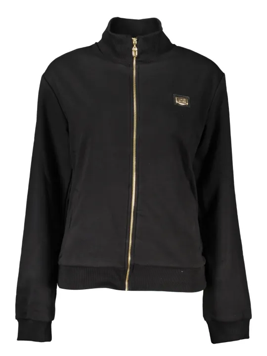 Cavalli Class Damen LANGARM-SWEATSHIRT Schwarz