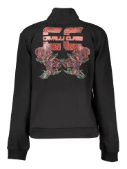 Cavalli Class Damen LANGARM-SWEATSHIRT Schwarz