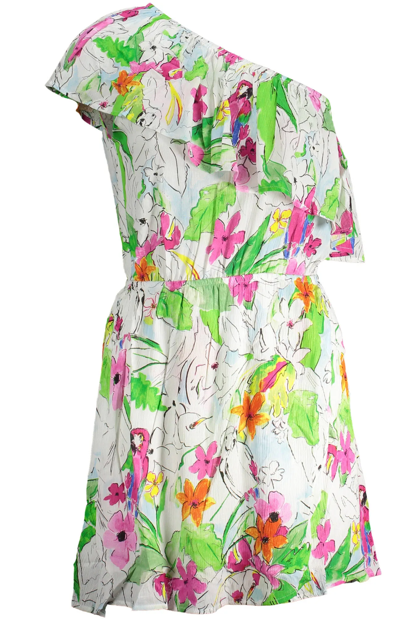 Damen KLEID Weiß 23SWVW83_F37F335_BIANCO1000