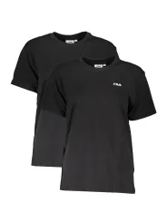 Fila Damen KURZARM-T-SHIRT Schwarz | online kaufen