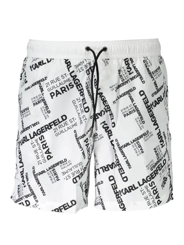 Karl Lagerfeld Beachwear Herren TASCHE Weiß | online kaufen