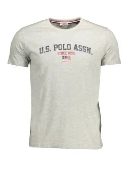 Leihen Sie U.S. POLO Herren T-Shirt Grau – Flex-Fashion