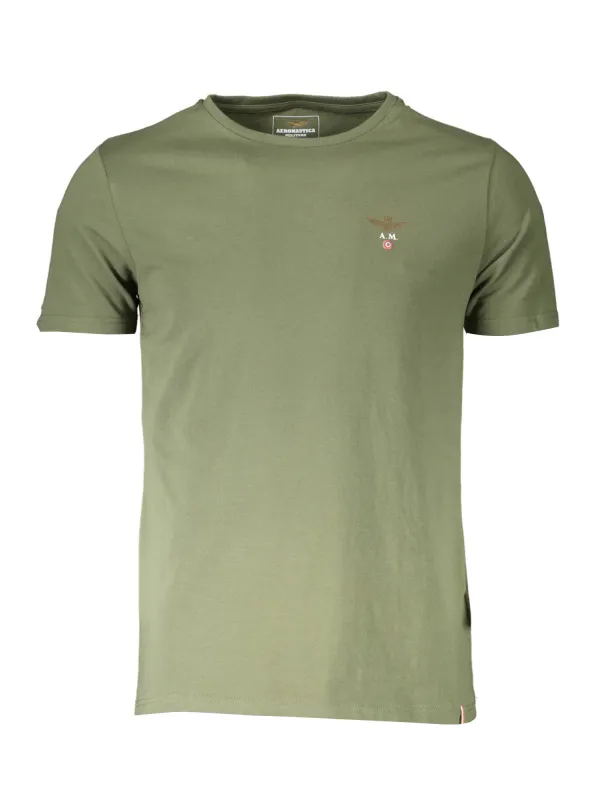 AERONAUTICA MILITARE Herren OUTDOOR-T-SHIRT Grün