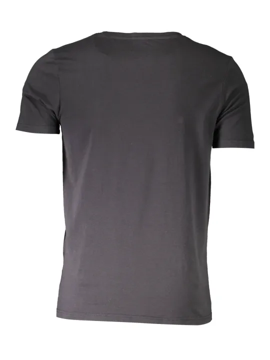 AERONAUTICA MILITARE Herren OUTDOOR-T-SHIRT Schwarz