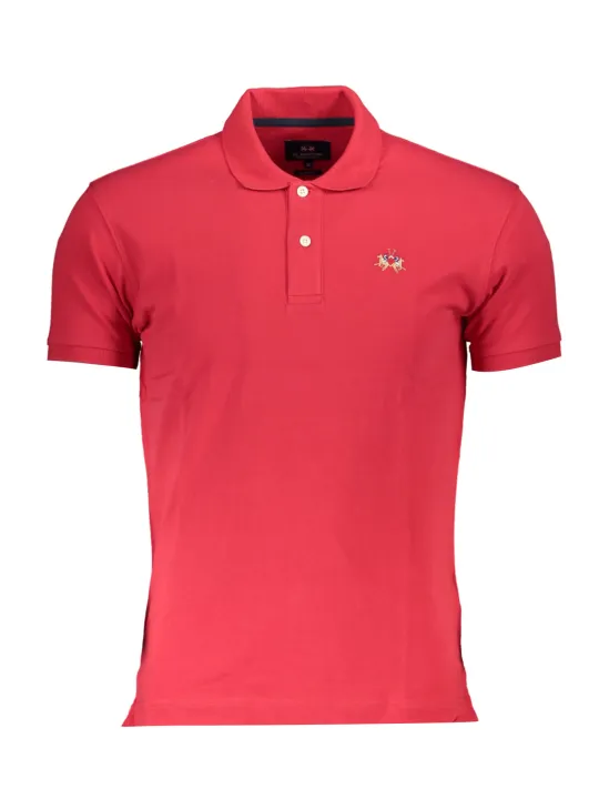 LA MARTINA Herren KURZARM-POLO Rot | online kaufen